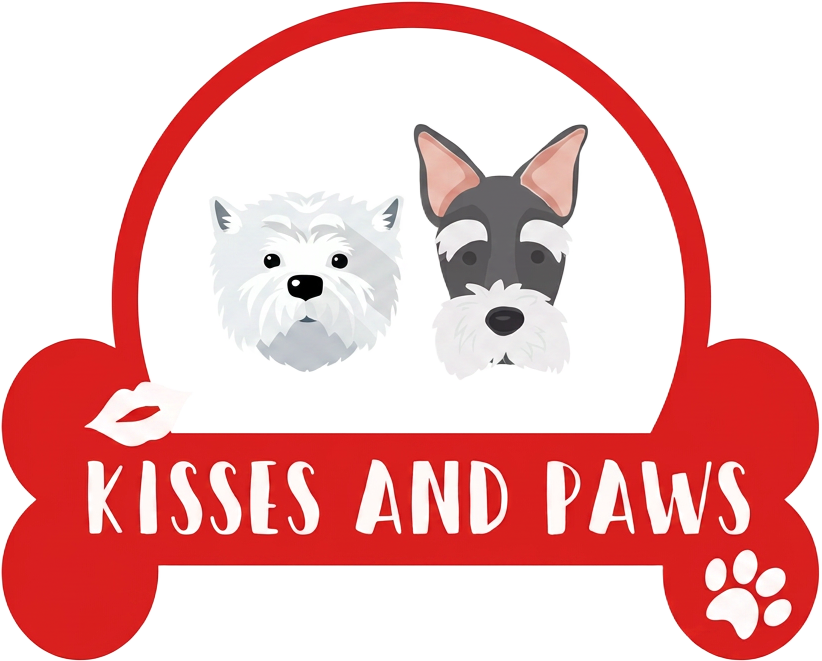 Kisses and Paws Board and Care logo